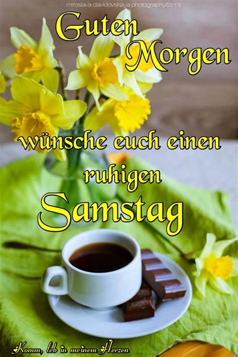 guten morgen schönen samstag